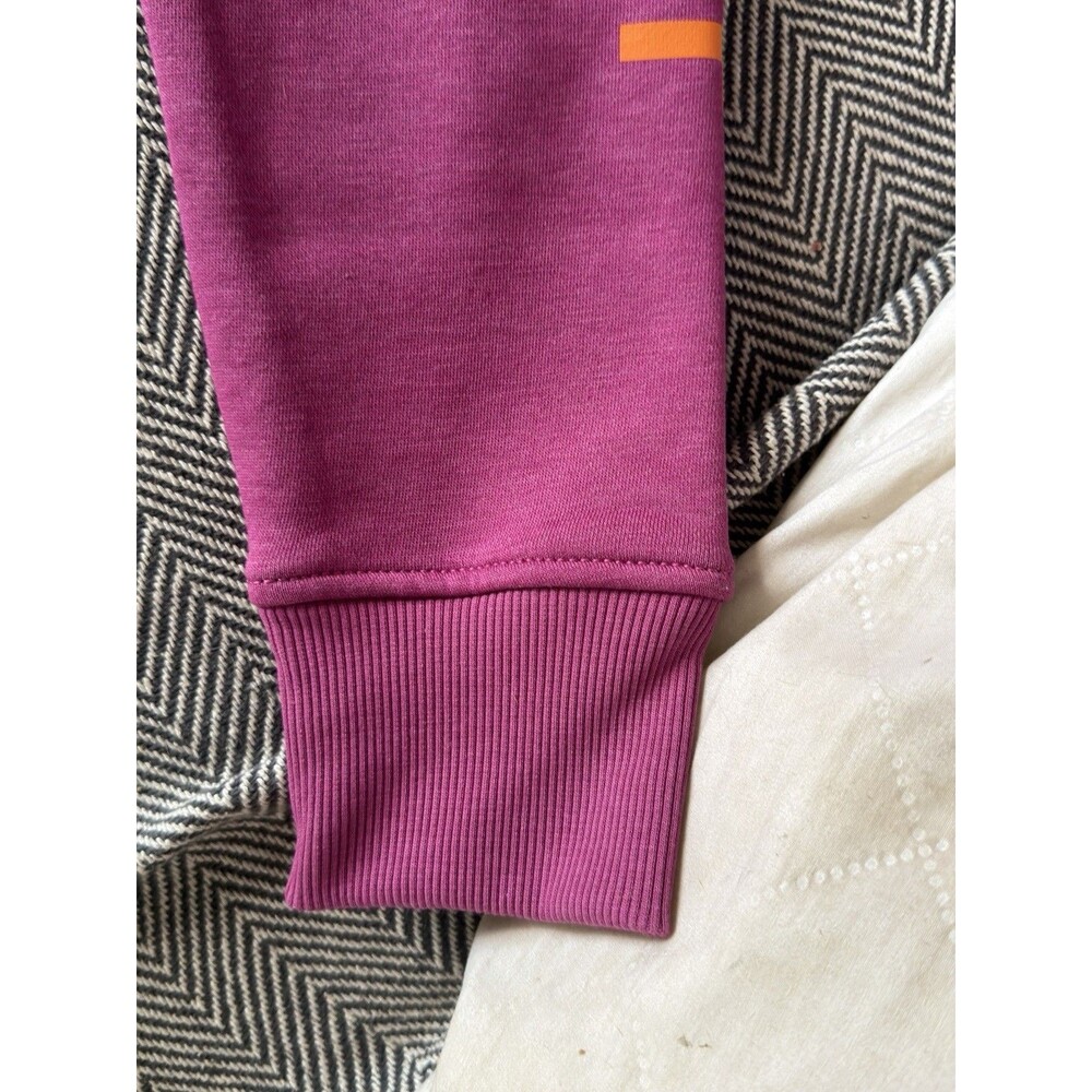 Carhartt Women's Midweight Pink Relaxed Fit Logo Graphic Hoodie Sweatshirt Sz Sm - Picture 4 of 8